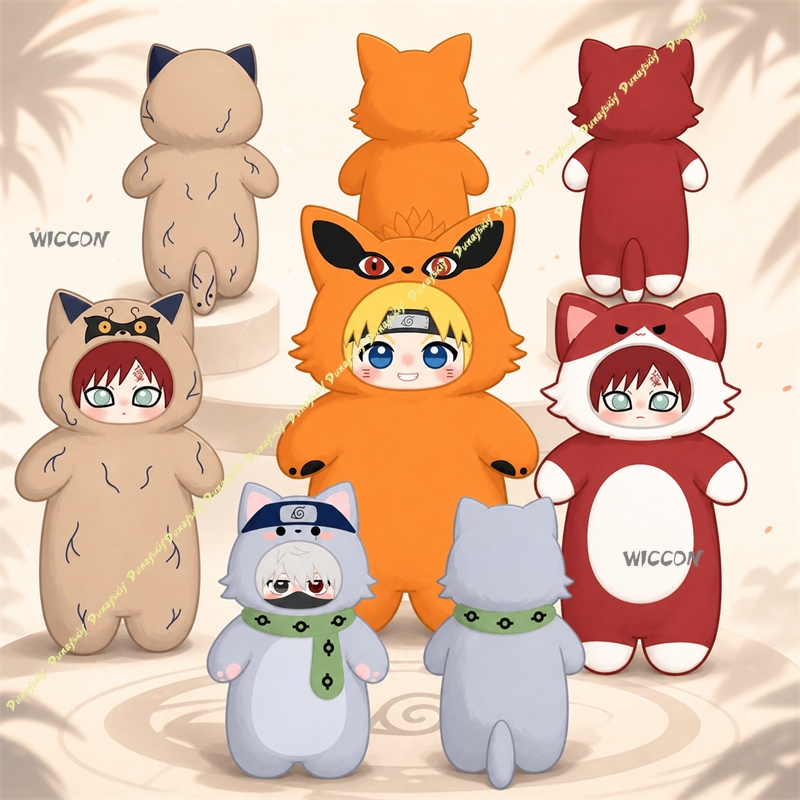 Anime Merchandise Plush Toys - Bantal Merchandise Anime Kakashi Gaara Boneka