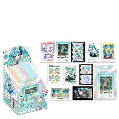 Anime Cosplay Merchandise - Kartu Mini Polaroid Hatsune Miku, Merchandise