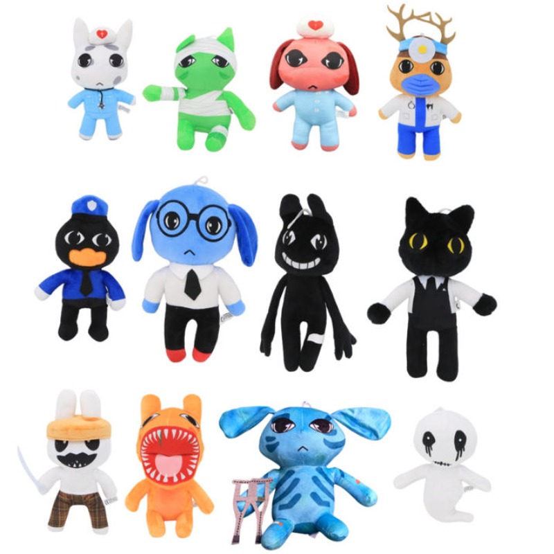 Anime Merchandise Plush Toys - Boneka Plush Rumah Sakit Hewan dari