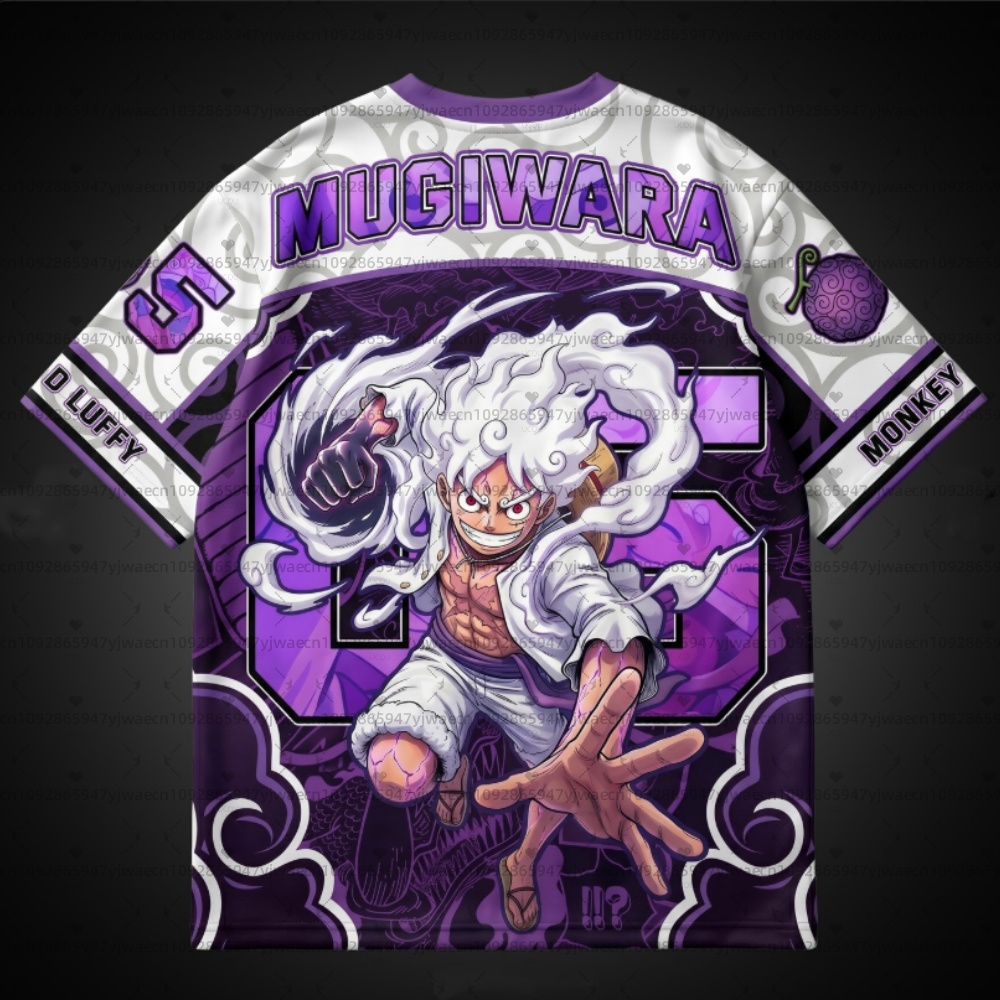 Anime Merchandise - 2526 Kaos Pria Musim Panas Anime