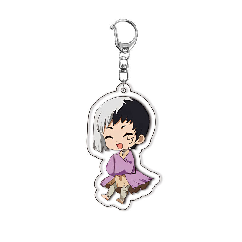 Gantungan Kunci Akrilik Dua Si - Anime Merchandise Keychain ulasan dan harga