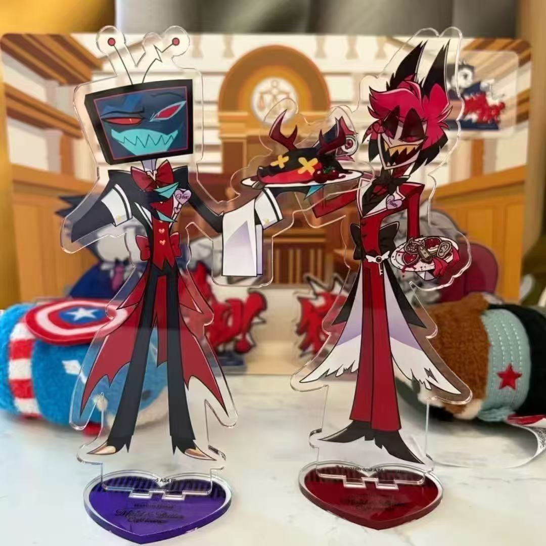 2pcs Aksesoris Anime Hazbin, F - Anime Merchandise ulasan dan harga