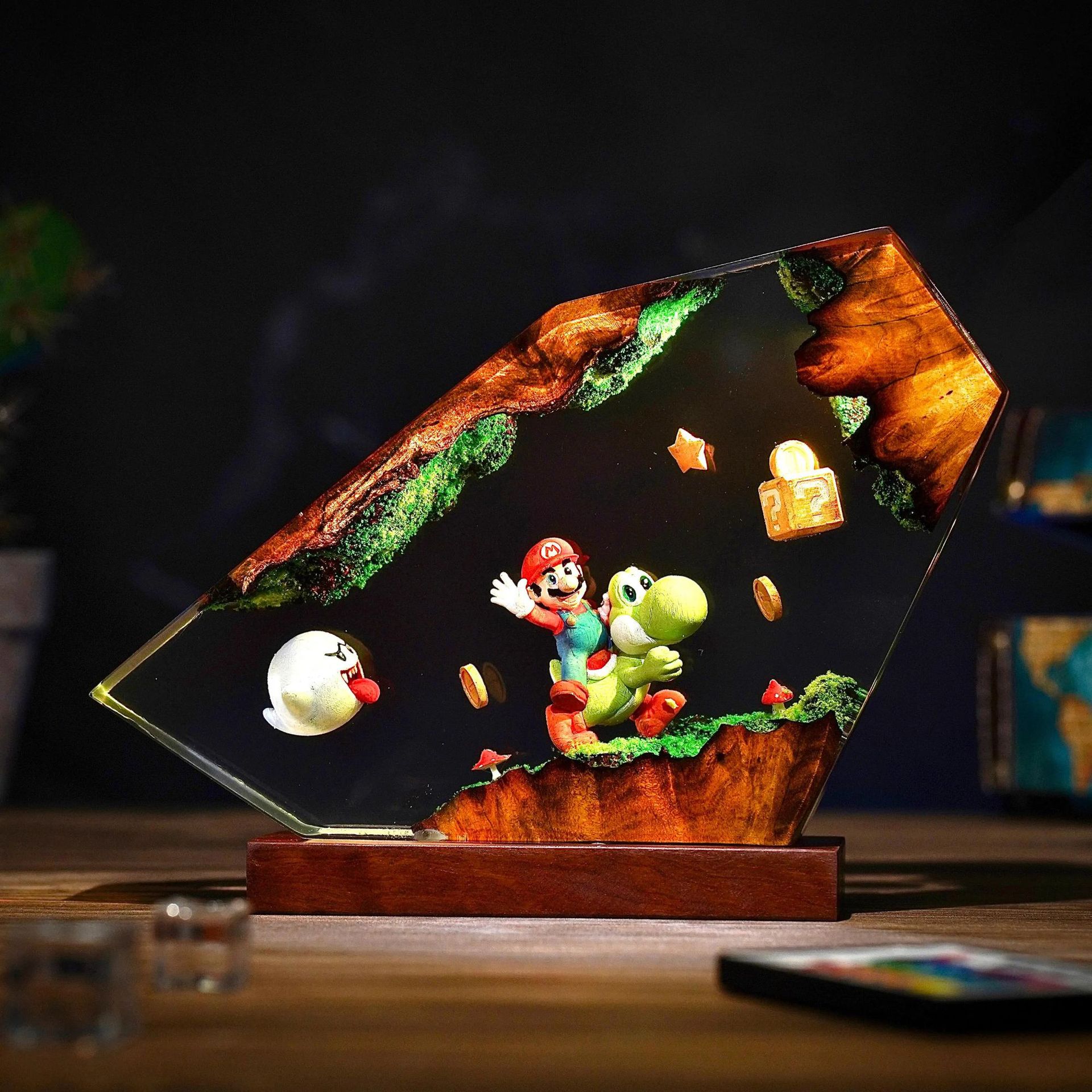 Lampu Resin Meja Figur Kartun  - Anime Merchandise ulasan dan harga