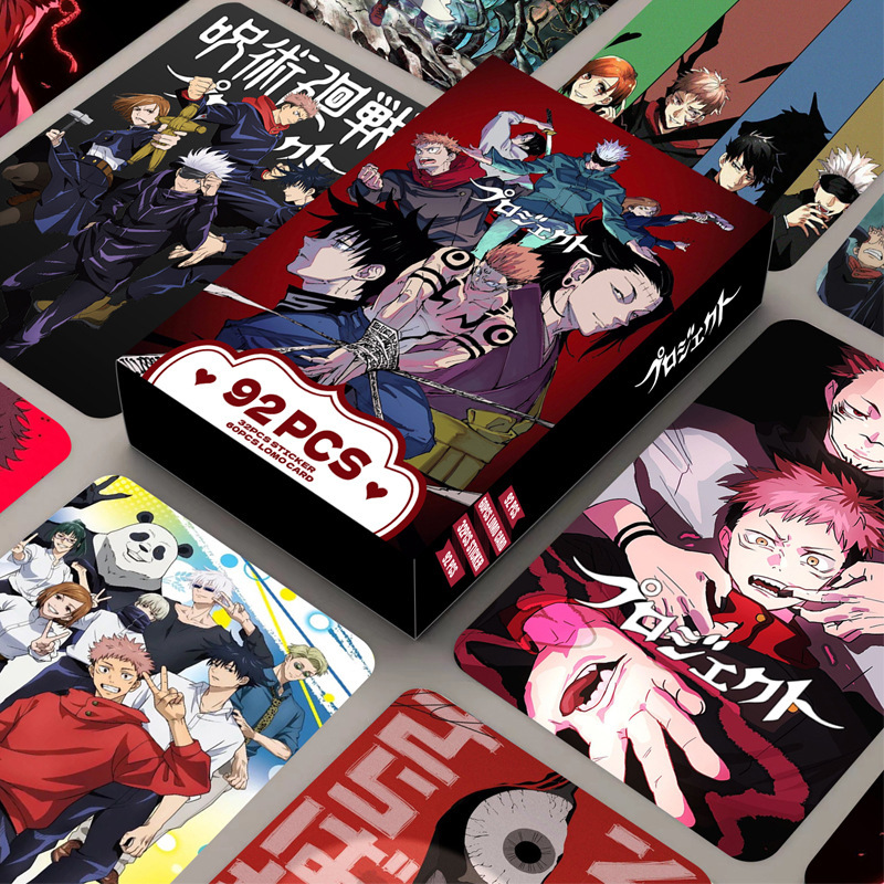 92 Pcs Kartu Jujutsu Kaisen Ka - Anime Merchandise In Japan ulasan dan harga