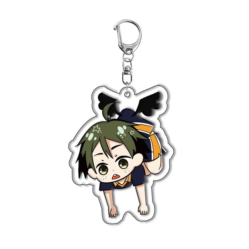 Haikyuu!! Gantungan Kunci Akri - Anime Merchandise Keychain ulasan dan harga