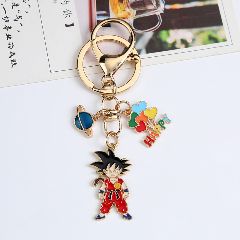 Gantungan Kunci Logam Kreatif  - Anime Merchandise Keychain ulasan dan harga