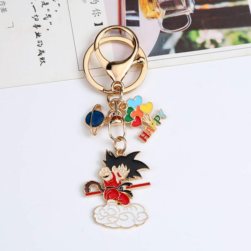 Gantungan Kunci Logam Kreatif  - Anime Merchandise Keychain ulasan dan harga