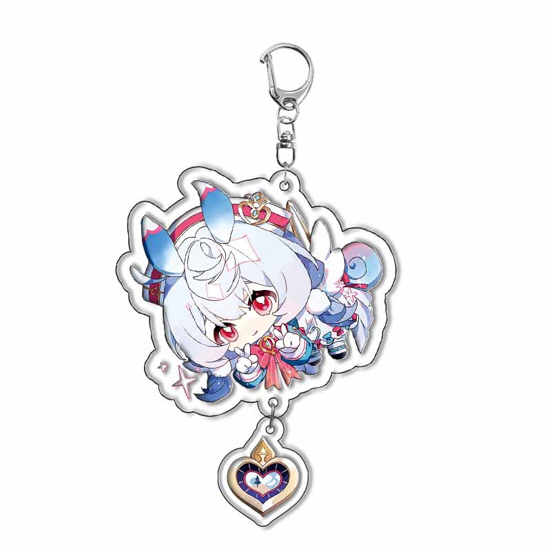 Genshin Impact Traveler Wander - Anime Merchandise Keychain ulasan dan harga
