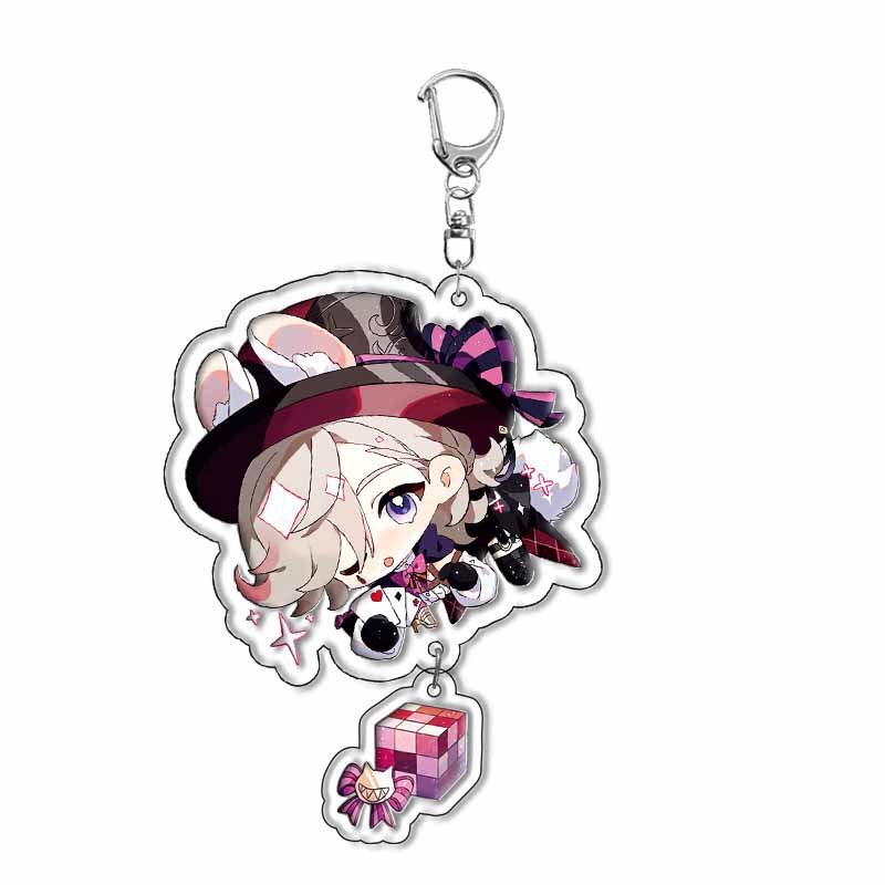 Genshin Impact Traveler Wander - Anime Merchandise Keychain ulasan dan harga
