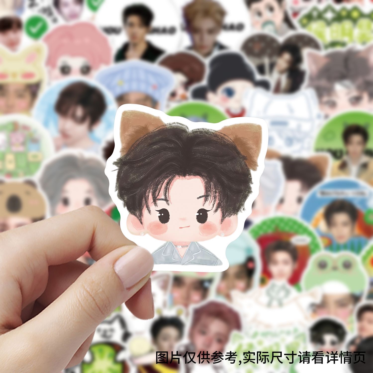 180 buah stiker cosplay elemen - Anime Cosplay Merchandise ulasan dan harga