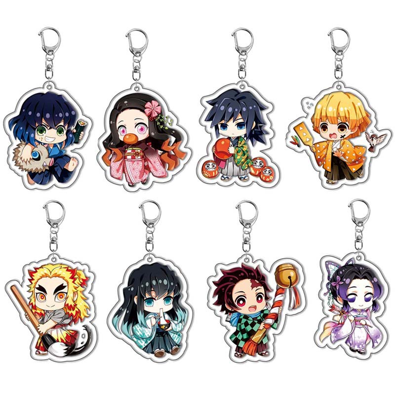 Demon Slayer Kimetsu no Yaiba  - Anime Merchandise Keychain ulasan dan harga